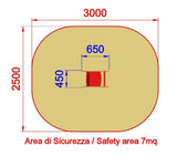 Gioco a molla sagoma GORILLA - AlpenPlay